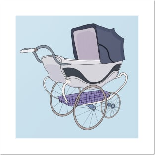 Antique Baby Carriage Vintage Posters and Art